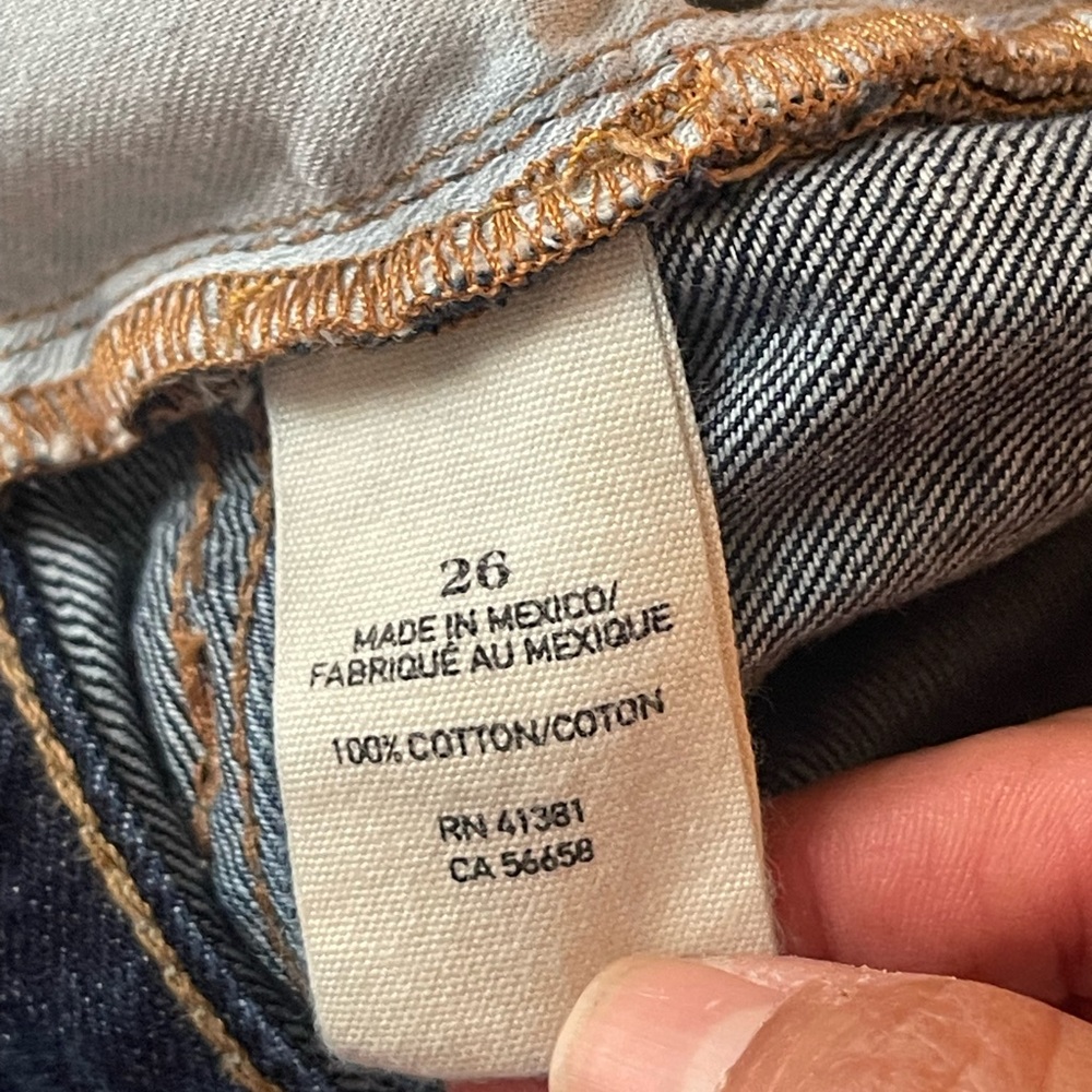 Ralph Lauren Denim & Supply Women’s Jeans 26 Distressed Paint Splatter Destroyed - Picture 9 of 9